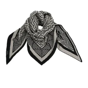 Blitzangebot 💯 Accessoires Elkline Dreiecksschal Bermuda In Khaki – Black Günstig Kaufen 🎁 10
