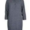 Bestes Angebot 💯 Bekleidung Elkline Flanellkleid International In Blue – Grey Günstig Kaufen 💯 20