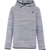 Auslauf ⌛ Bekleidung Elkline Fleecehoodie 🍬 Candy In Lightgrey – Blueshadow Günstig Kaufen 👏 17