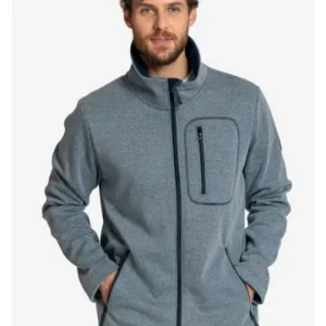 Coupon 😍 Outdoor & Sport Elkline Fleecejacke Straight On In Bluemelange Günstig Kaufen 🥰 9