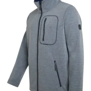 Coupon 😍 Outdoor & Sport Elkline Fleecejacke Straight On In Bluemelange Günstig Kaufen 🥰 11