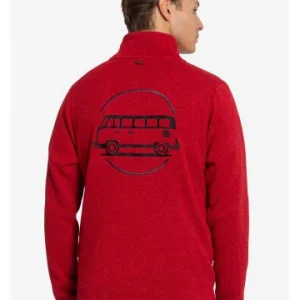 Billig ✨ Outdoor & Sport Elkline Fleecejacke Voyager In Chilipepperred Günstig Kaufen ❤️ 13