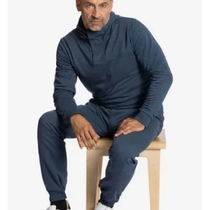 Budget 🔥 Bekleidung Elkline Hoodie Bounce In Bluemelange Günstig Kaufen ❤️ 11