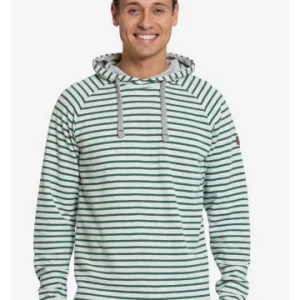 Angebote ✔️ Bekleidung Elkline Hoodie Memo In White-mossgreen Günstig Kaufen ❤️ 8