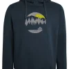 Schlussverkauf 😍 Bekleidung Elkline Hoodie “Placetobe” In Dunkelblau Günstig Kaufen 👍 19