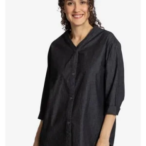 Brandneu 🌟 Bekleidung Elkline 👖 Jeansbluse Classy In Blackdenim Günstig Kaufen ⌛ 8
