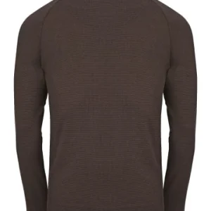 Bester Verkauf 🛒 Bekleidung Elkline Langarmshirt Longsleeve Enganliegend In Brownmelange Günstig Kaufen 👏 6