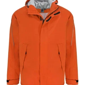 Brandneu 💯 Outdoor & Sport Elkline Regenjacke Urban Bike In Mandarin – Mandarin Günstig Kaufen 😉 9
