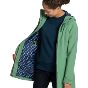 Brandneu 🤩 Outdoor & Sport Elkline Regenmantel Feel Good In Mossgreen Günstig Kaufen 👍 14
