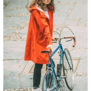Billig 🌟 Outdoor & Sport Elkline Regenmantel Go By Bike In Mandarin Günstig Kaufen 🛒 21