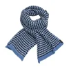 Billig 😉 Accessoires Elkline Schal Retro Charme In Bluemelange – Navy Günstig Kaufen 😀 11