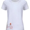 Blitzangebot ✨ Bekleidung Elkline 👚 Shirt “Flower Bike” In Hellblau Günstig Kaufen 🔔 10