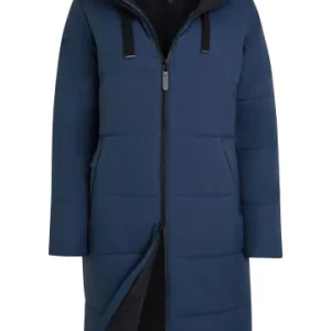 Aktion 🔔 Bekleidung Elkline Steppmantel Comfort In Darkblue Günstig Kaufen 😀 13