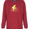 Beste Bewertungen von ✨ Bekleidung Elkline Sweatshirt “Two Wheels” In Rot Günstig Kaufen 👍 5