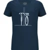 Budget ✨ Bekleidung Elkline T-Shirt Couple Bike In Darkblue Günstig Kaufen 🛒 13