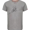 Rabatt ⌛ Bekleidung Elkline T-Shirt Downhill In Greymelange Günstig Kaufen 👍 22