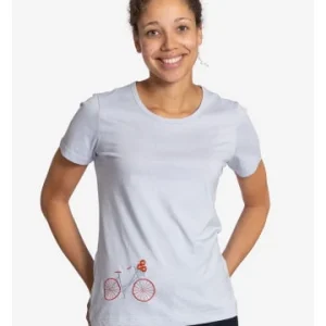 Bestes Angebot 🎉 Bekleidung Elkline T-Shirt Flower Bike In Arctic Ice Günstig Kaufen ✨ 9