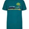 Bestpreis ✨ Bekleidung Elkline T-Shirt Hangaround In Blue Coral Günstig Kaufen ⌛ 13