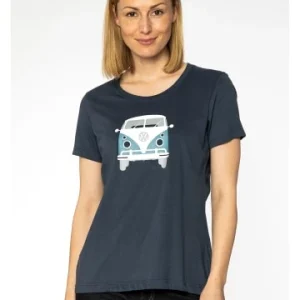 Beste Bewertungen von 👏 Bekleidung Elkline T-Shirt Kult VW T1 In Darkblue Günstig Kaufen ⭐ 10