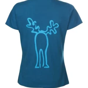 Coupon 🌟 Bekleidung Elkline T-Shirt Rudolfine In Blue Coral – Reefwater Günstig Kaufen 💯 6