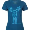 Coupon 🌟 Bekleidung Elkline T-Shirt Rudolfine In Blue Coral – Reefwater Günstig Kaufen 💯 8