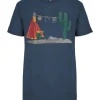 Besorgen 🌟 Bekleidung Elkline T-Shirt Tipi In Darkblue Günstig Kaufen 🔥 10
