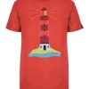 Aktion ❤️ Bekleidung Elkline T-Shirt Waterworld In Mandarin Günstig Kaufen ❤️ 11