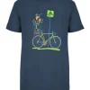 Auslauf 💯 Bekleidung Elkline T-Shirt Zeltplatz In Darkblue Günstig Kaufen 🤩 11