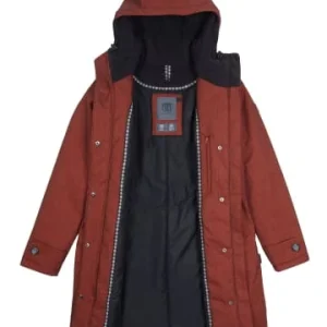 Am billigsten 🌟 Bekleidung Elkline Wintermantel Grace In Burnt Red Günstig Kaufen 🎁 17