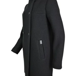 Rabatt 🔔 Bekleidung Elkline Wollmantel Gute Wolle In Black Günstig Kaufen 🔔 14