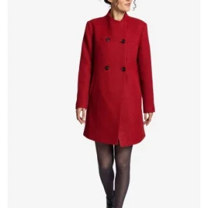 Angebote 😉 Bekleidung Elkline Wollmantel Gute Wolle In Red Günstig Kaufen 😀 10