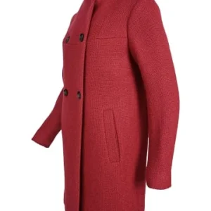 Angebote 😉 Bekleidung Elkline Wollmantel Gute Wolle In Red Günstig Kaufen 😀 14